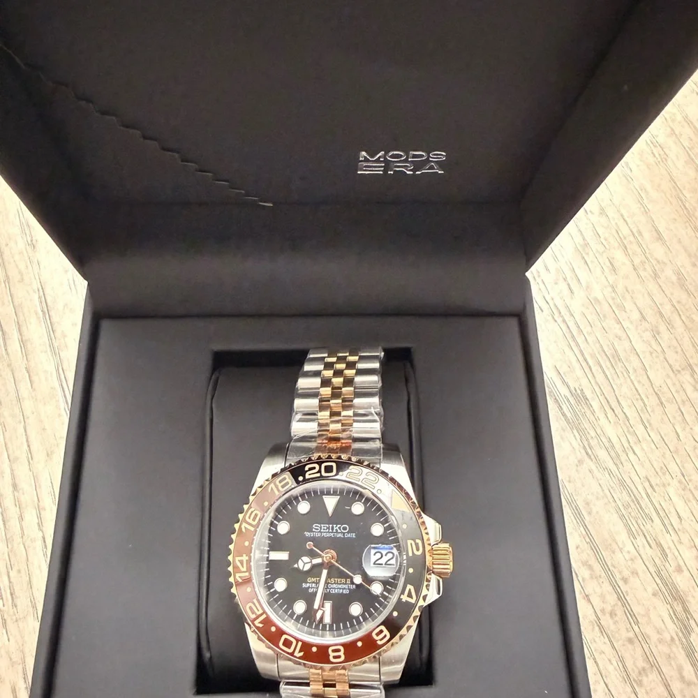 Mod Seiko GMT Root Beer